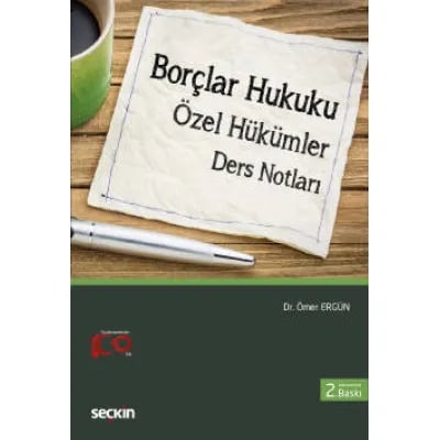Borçlar Hukuku Özel Hükümler Ders Notları