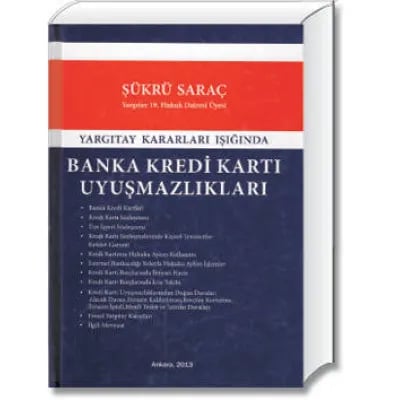 Banka Kredi Kartı Uyuşmazlıkları