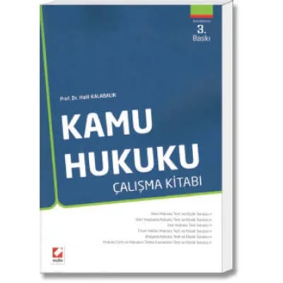 Kamu Hukuku Çalışma Kitabı