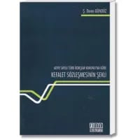 Kefalet Sözleşmesinin Şekli