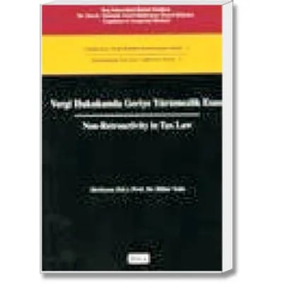 Vergi Hukukunda Geriye Yürümezlik