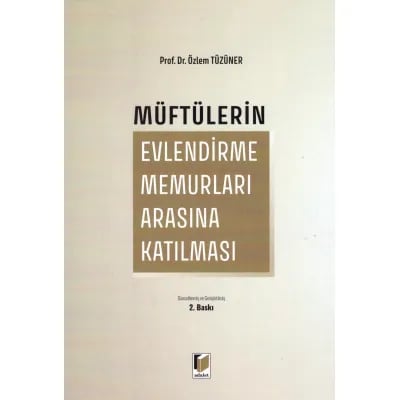 Müftülerin Evlendirme Memurları Arasına Katılması