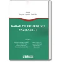 Kabahatler Hukuku Yazıları - I