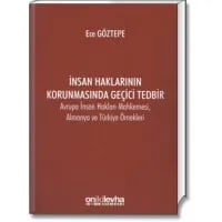 İnsan Haklarının Korunmasında Geçici Tedbir
