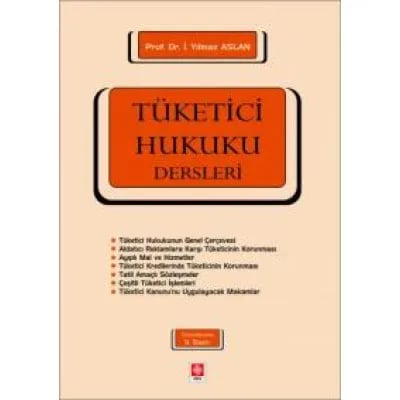 Tüketici Hukuku Dersleri