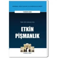 Türk Ceza Kanunu'nda Etkin Pişmanlık