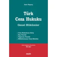 Türk Ceza Hukuku Genel Hükümler