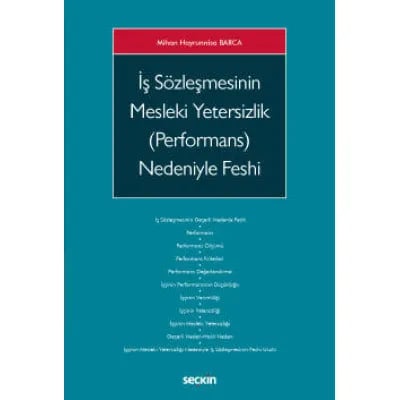 İş Sözleşmesinin Mesleki Yetersizlik (Performans) Nedeniyle Feshi