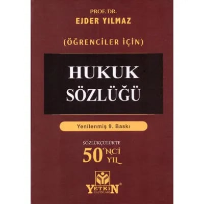 Hukuk Sözlüğü