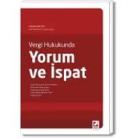 Vergi Hukukunda Yorum ve İspat