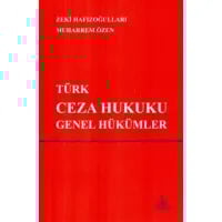 Türk Ceza Hukuku (Genel Hükümler)