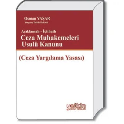 Ceza Muhakemeleri Usulü Kanunu (Ceza Yargılama Yasası)