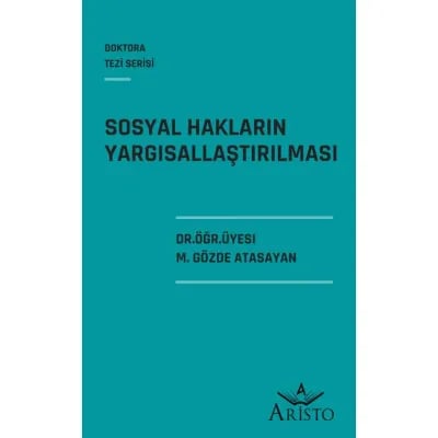 Sosyal Hakların Yargısallaştırılması
