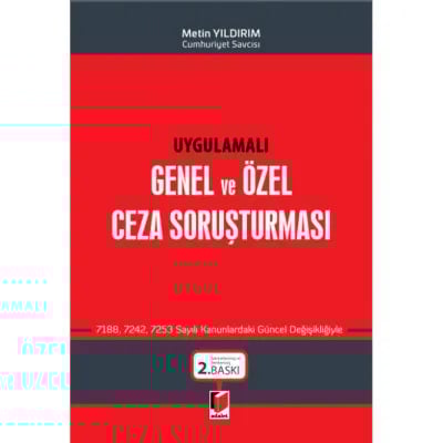 Uygulamalı Genel ve Özel Ceza Soruşturması