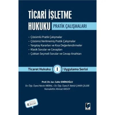 Ticari İşletme Hukuku Pratik Çalışmaları