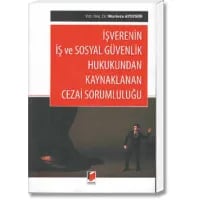 İşverenin İş ve Sosyal Güvenlik Hukukundan Kaynaklanan Cezai Sorumluluğu