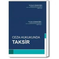 Ceza Hukukunda Taksir