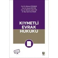 Kıymetli Evrak Hukuku