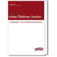 Adam Öldürme Suçları