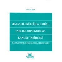 2863 Sayılı Kültür ve Tabiat Varlıklarını Koruma Kanunu Tarihçesi