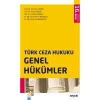 Türk Ceza Hukuku Genel Hükümler