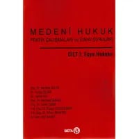 Medeni Hukuk Cilt I: Eşya Hukuku