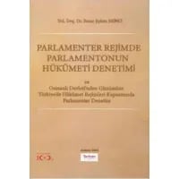 Parlamenter Rejimde Parlamentonun Hükümeti Denetimi