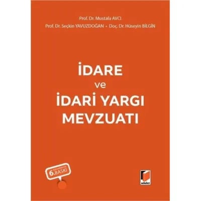 İdare ve İdari Yargı Mevzuatı