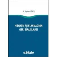 Hükmün Açıklanmasının Geri Bırakılması