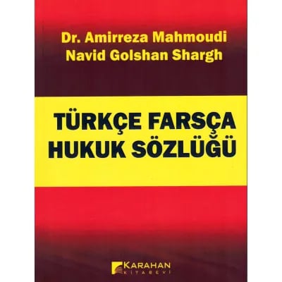 Türkçe Farsça Hukuk Sözlüğü