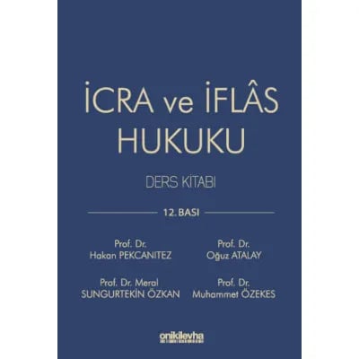 İcra ve İflas Hukuku (Ders Kitabı)