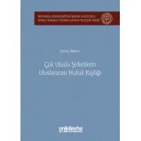 Çok Uluslu Şirketlerin Uluslararası Hukuk Kişiliği
