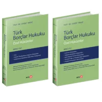 Türk Borçlar Hukuku Özel Hükümler