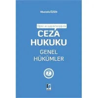Ceza Hukuku Genel Hükümler