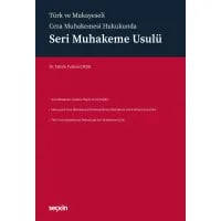 Seri Muhakeme Usulü