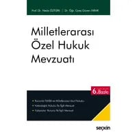 Milletlerarası Özel Hukuk Mevzuatı