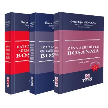  Ömer Uğur Gençcan - Boşanma Hukuku Seti ( İndirimli )