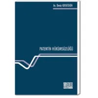 Patentin Hükümsüzlüğü