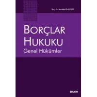 Borçlar Hukuku Genel Hükümler
