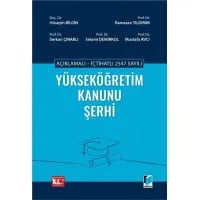 Yükseköğretim Kanunu Şerhi