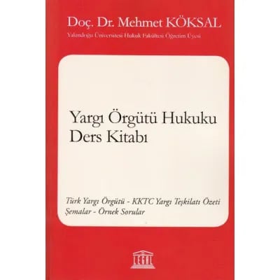 Yargı Örgütü Hukuku Ders Kitabı