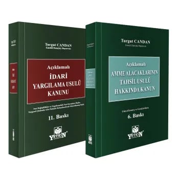  İdari Yargılama Usulü Kanunu - Amme Alacaklarının Tahsil Usulü Hakkında Kanun ( İndirimli )