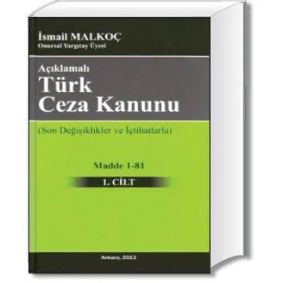 Açıklamalı Türk Ceza Kanunu