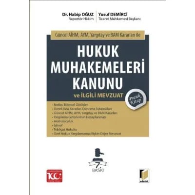 Hukuk Muhakemeleri Kanunu ve İlgili Mevzuat Pratik Kitap