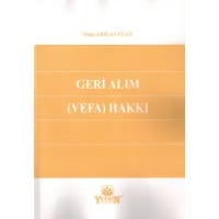 Geri Alım ( Vefa ) Hakkı