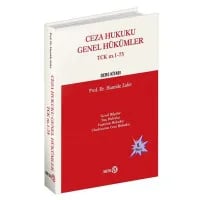 Ceza Hukuku Genel Hükümler (TCK m. 1-75)