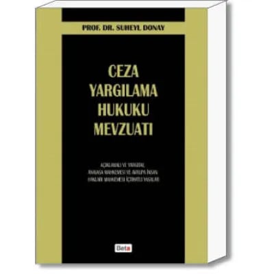 Ceza Yargılama Hukuku Mevzuatı