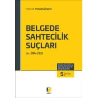 Belgede Sahtecilik Suçları (TCK.m. 204 – 212)