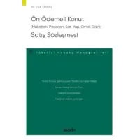 Ön Ödemeli Konut (Maketten, Projeden, Sat–Yap, Örnek Daire) Satış Sözleşmesi