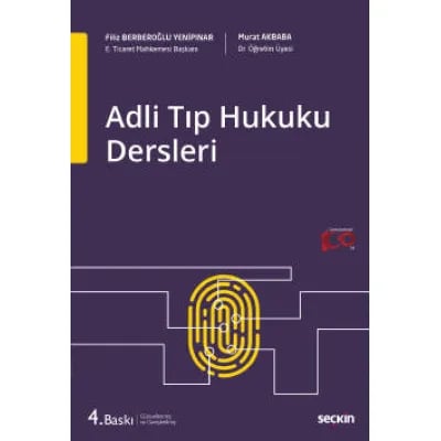 Adli Tıp Hukuku Dersleri
